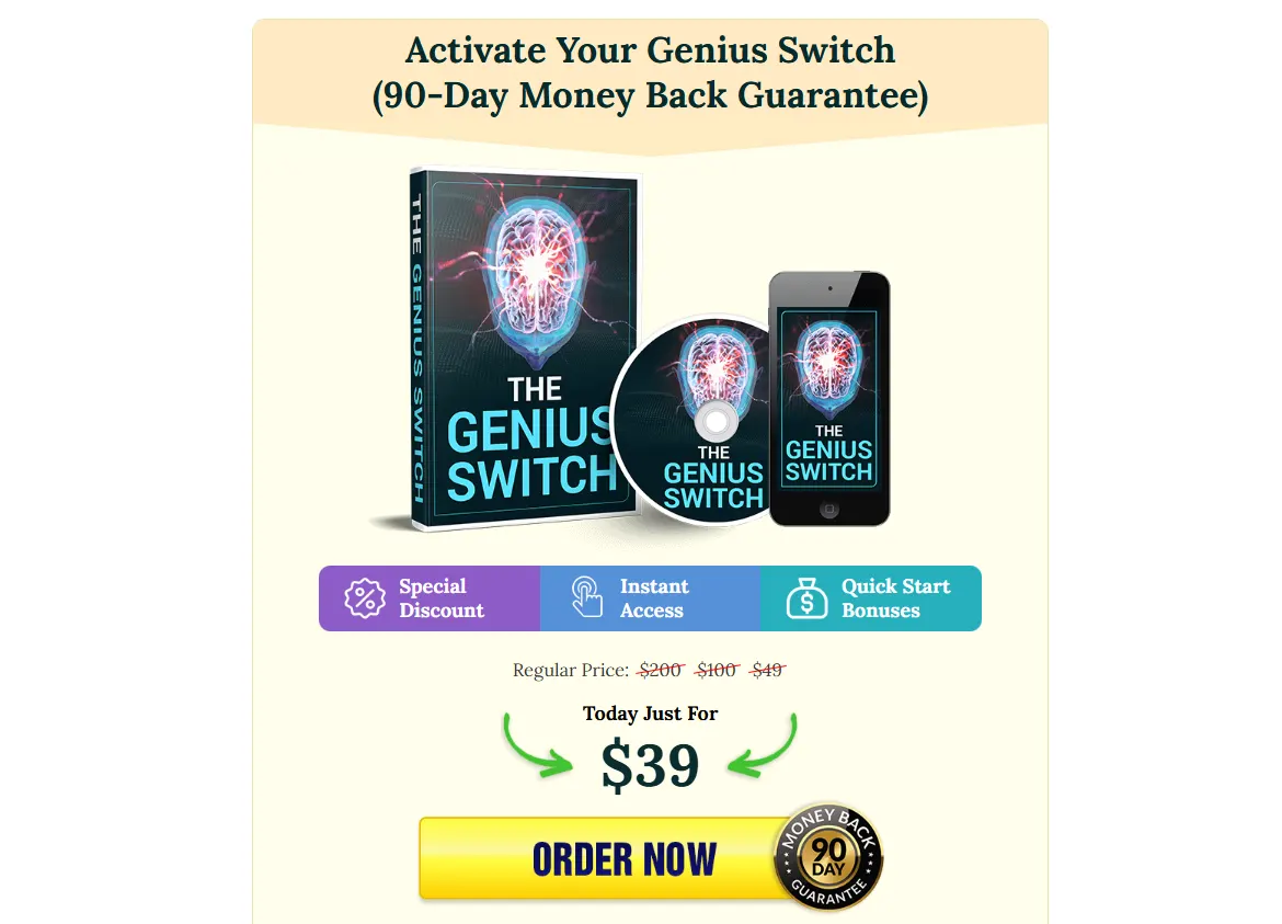 The Genius Switch Pricing